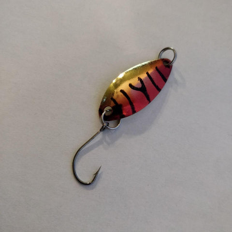 Red Tiger/Red Small Spoons (2 pack) - Black 'n Blue Bass Tackle Co