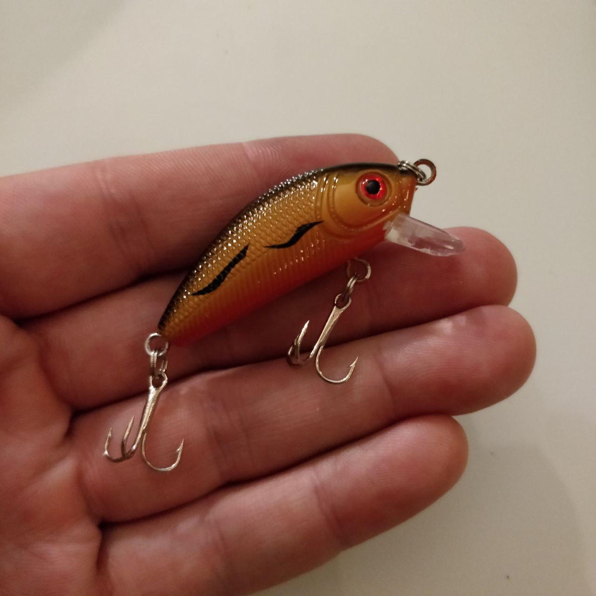Squiggle Worm Bullnose Crankbait 45