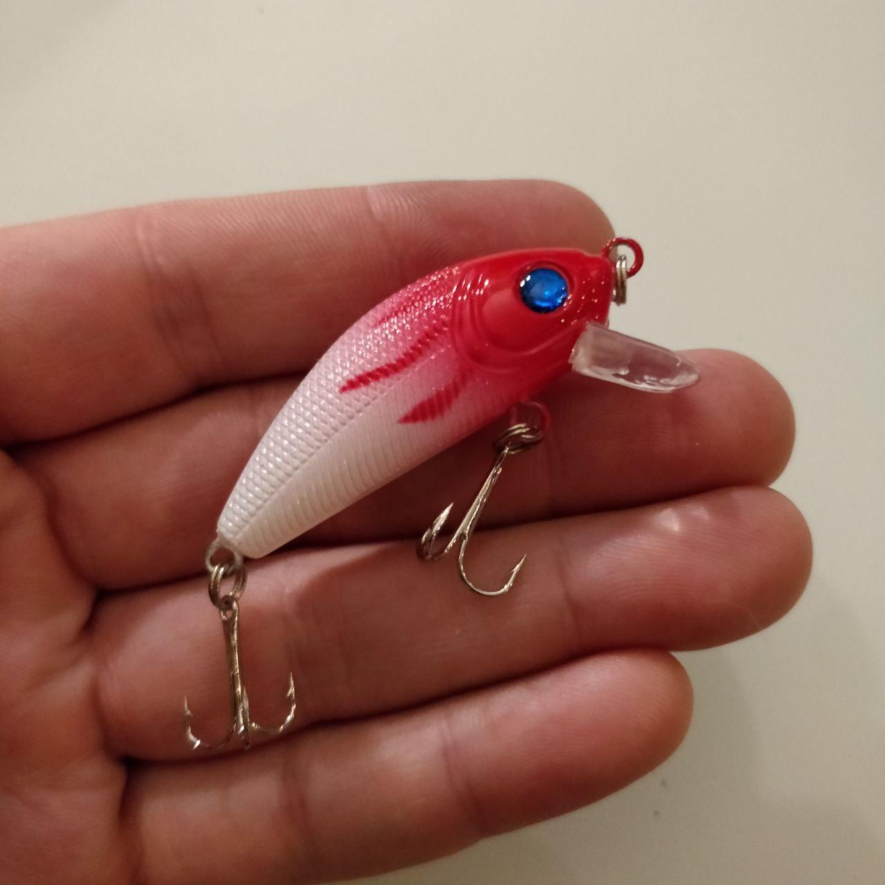 Red Hotrod Bullnose Crankbait 45